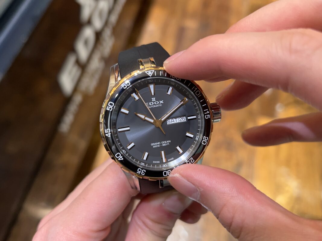 EDOX】高級感とスポーティーさを楽しめる「グランドオーシャン